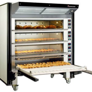 Integrated lifter for modular oven Soleo